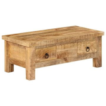 Vidaxl Klub stolić od masivnog drva manga 90x45x35 cm