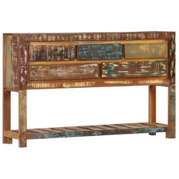 Vidaxl Ormarić 120x30x75 cm Puno reciklirano drvo