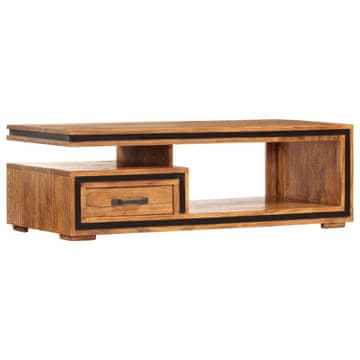 Vidaxl Klub stolić 100 x 45 x 33 cm Masivno drvo akacije