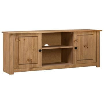 Vidaxl TV ormarić 120x40x50 cm, masivni bor, serija Panama