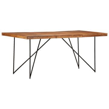 Vidaxl Blagovaonski stol 180 x 90 x 76 cm Masivno drvo akacije