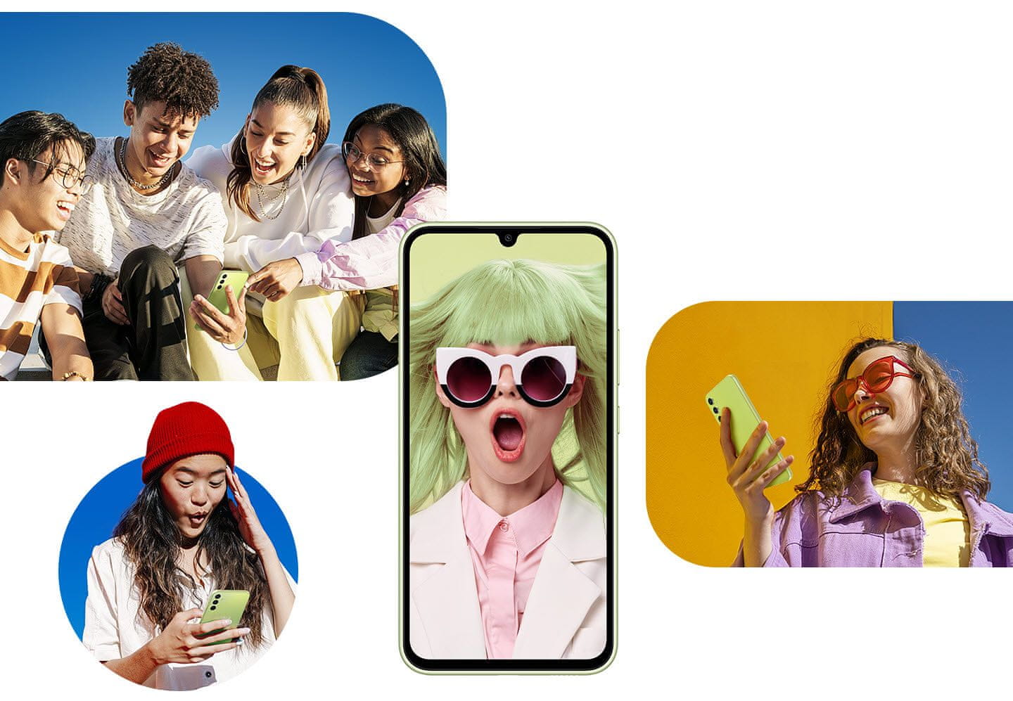 Samsung Galaxy A34 5G, pametni telefon, vodeći 6,5-inčni zaslon visoke kvalitete, brzina osvježavanja, stabilizacija lica, četiri kamere, brza 5G veza, 5G internetska podrška, brza veza