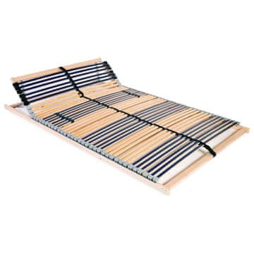 Vidaxl Okvir kreveta s 42 letvice, 7 zona, 120 x 200 cm