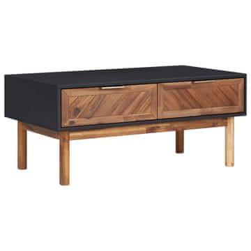 Vidaxl Klub stolić 90x50x40 cm Masivno bagremovo drvo i MDF