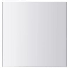 Vidaxl Zrcalne pločice 48 kom četvrtaste staklene