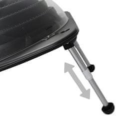 Vidaxl Solarni grijači za bazen 5 kom 75 x 75 x 36 cm HDPE aluminijski