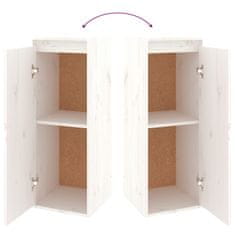 Vidaxl TV ormarići 6 kom bijeli od masivne borovine