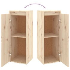 Vidaxl TV ormarići 4 kom od masivne borovine