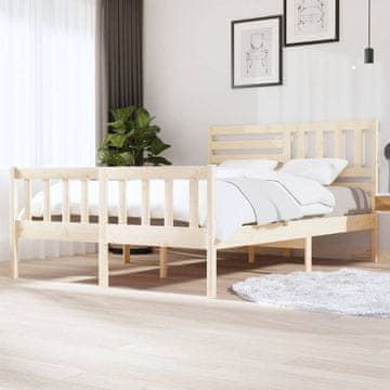 Vidaxl Okvir kreveta od punog drva 140x200 cm