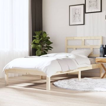 Vidaxl Okvir kreveta 90x190 cm Masivno drvo