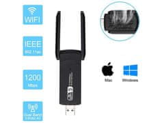 Verkgroup WiFi mrežna kartica 3.0 usb adapter 1200mbps dual 5Gl