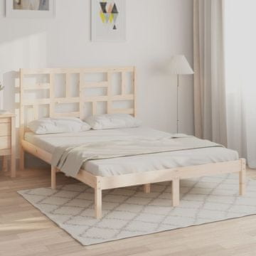 Vidaxl Okvir kreveta bez madraca 160x200 cm Masivno drvo