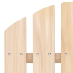 Vidaxl Vrtni dvosjed Adirondack od masivne jelovine