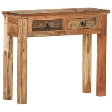 Vidaxl Konzolni stolić 90,5 x 30 x 75 cm Masivna akacija i reciklirano drvo