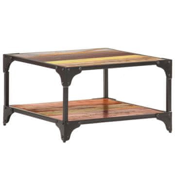 Vidaxl Klub stolić 60 x 60 x 35 cm Masivno reciklirano drvo