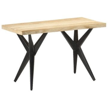 Vidaxl Blagovaonski stol 120x60x76 cm Masivno drvo manga