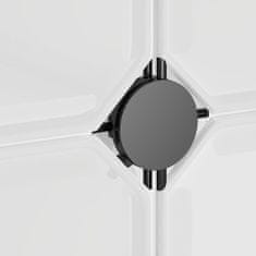 Vidaxl Stalak za cipele prozirni 94,5 x 36,5 x 106 cm PP