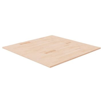 Vidaxl Četvrtasta stolna ploča 90x90x1,5 cm netretirana hrastovina