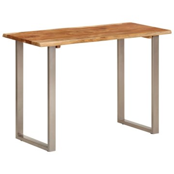 Vidaxl Blagovaonski stol 110x50x76 cm Masivno drvo akacije