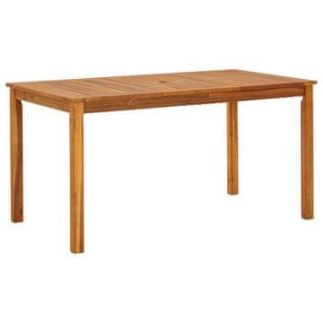 Vidaxl Vrtni stol, 140x80x74 cm, Masivno drvo akacije