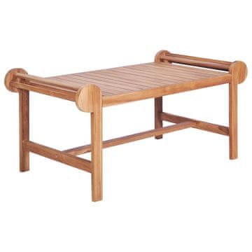 Vidaxl Klub stolić 100x50x45 cm Masivno tikovino drvo