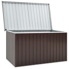 Vidaxl Vrtna kutija za pohranu smeđa 171 x 99 x 93 cm