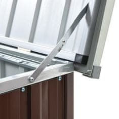 Vidaxl Vrtna kutija za pohranu smeđa 171 x 99 x 93 cm