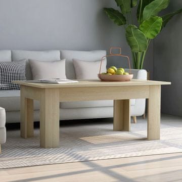 Vidaxl Klub stolić, hrast sonoma, 100x60x42 cm, iverica