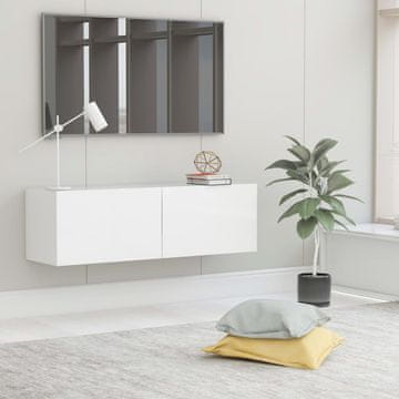 Vidaxl TV ormarić bijeli 100x30x30 cm iverica