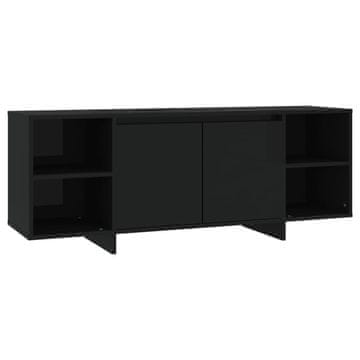 Vidaxl TV ormarić crni 130 x 35 x 50 cm od iverice