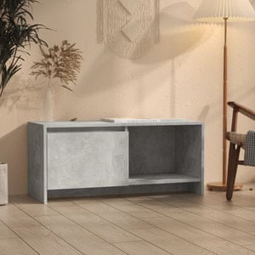 Vidaxl TV ormarić betonsko-sivi 90x35x40 cm