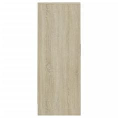 Vidaxl Ormarić za cipele boja hrasta 60 x 35 x 92 cm konstruirano drvo