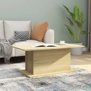 Vidaxl Klub stolić, Sonoma hrast, 102x55,5x40 cm