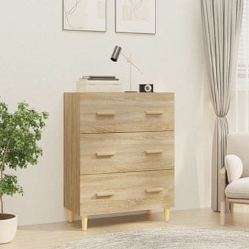Vidaxl Ormarić, hrast Sonoma, 70x34x90 cm, materijal na bazi drva