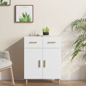 Vidaxl Ormarić, bijeli, 69,5 x 34 x 89 cm, materijal na bazi drva