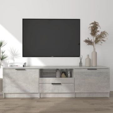 Vidaxl TV stalak betonsko-sivi 140x35x40 cm