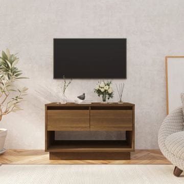 Vidaxl TV ormarić smeđi hrast 70x41x44 cm materijal na bazi drva