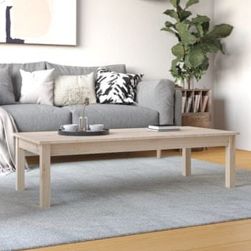 Vidaxl Klub stolić, 110x50x30 cm, masivni borov drvo