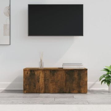 Vidaxl TV stalak dimljeni hrast 80x34x30 cm