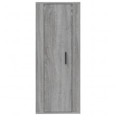 Vidaxl Zidni TV ormarić Boja sivog hrasta sonome 40x34,5x100 cm