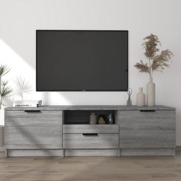 Vidaxl TV stalak, sivi hrast sonoma, 140x35x40 cm