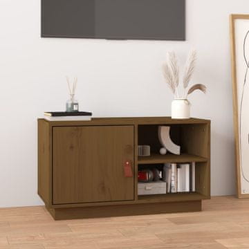 Vidaxl TV stalak boje meda 70x34x40 cm borovina