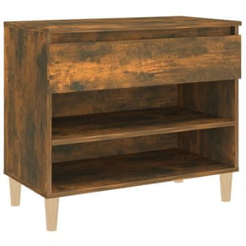 Vidaxl Ormarić za cipele boja hrasta 70 x 36 x 60 cm konstruirano drvo