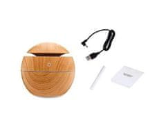 Verkgroup Ovladač zraka i isparivač esencijalnog ulja - difuzor s RGB LED 150 ml