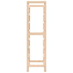 Vidaxl Stalak za vino od cedrovine 57,5 x 28 x 102 cm