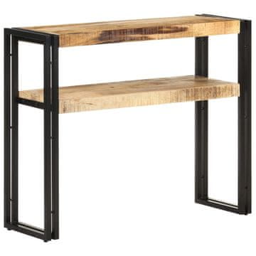 Vidaxl Konzolni stolić 90 x 30 x 75 cm od neobrađenog drva manga