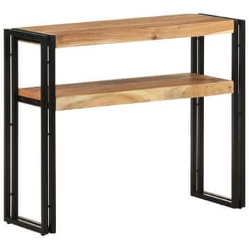 Vidaxl Konzolni stolić 90 x 30 x 75 cm Masivno drvo akacije