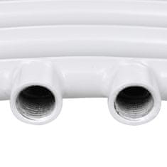 Vidaxl Kupaonski Radijator za Centralno grijanje Zaobljenih cijevi 500 x 1160mmBočni & Srednji priključak