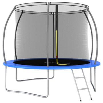 Vidaxl Set trampolina okrugli 305 x 76 cm 150 kg