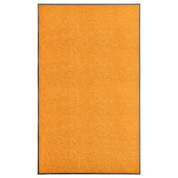 Vidaxl Otirač perivi narančasti 90 x 150 cm